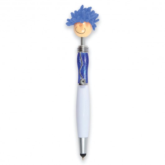Blue Mop Top Jazz Stylus Pens